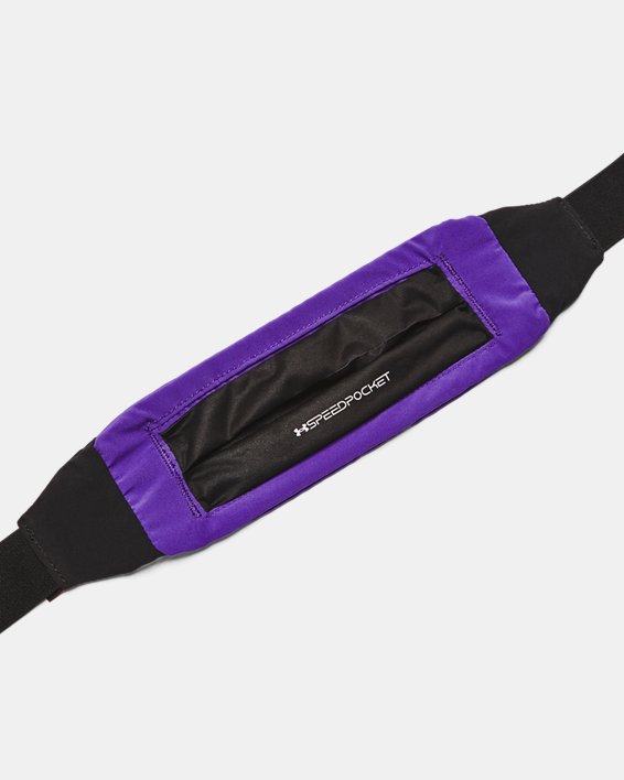 Unisex UA Flex Run Pack Belt in Purple image number 1